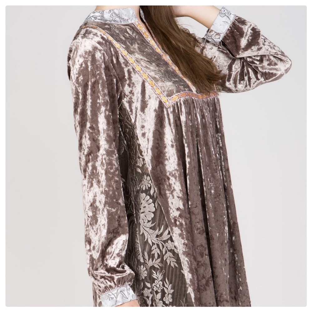 POL The Luxury Velvet and Tulle Tunic - Picture 12 of 16